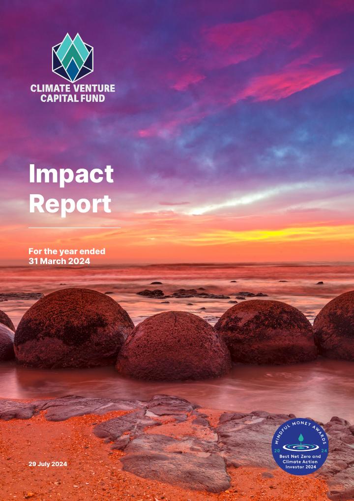 FY2024 Impact Report cover