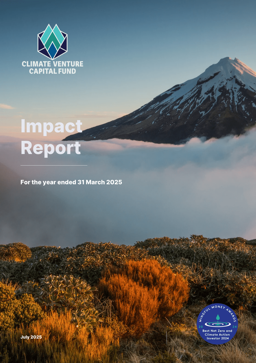 FY2025 Impact Report cover